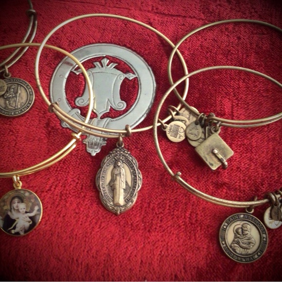 Alex and Ani Holy Mother bangle stack! - Picture 7 of 11